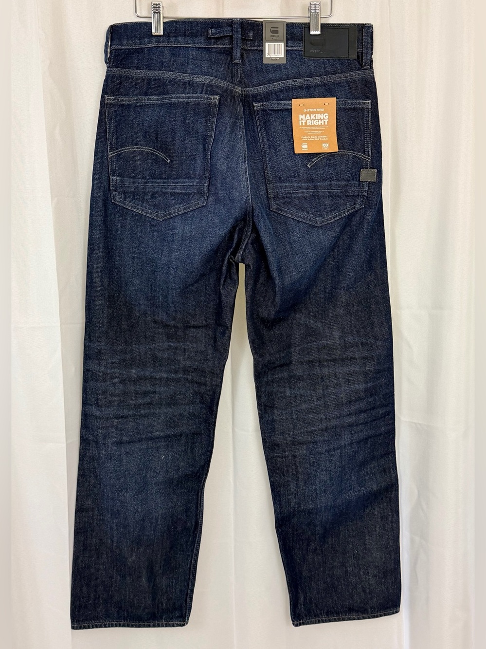 G-Star Women's Type 89 Loose/Boyfriend Style Jeans -Dark Wash   Size  28/32 NWT - Picture 9 of 15